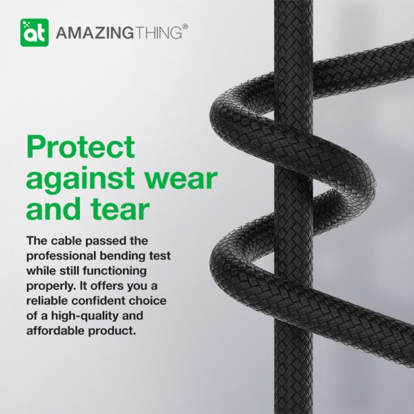 THUNDER PRO Lightning 轉 USB-A 充電線 | PD30W 3.2A