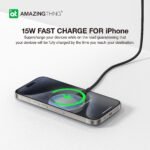 Thunder Pro PD15W 磁性充電板 .附超長 USB-C 線